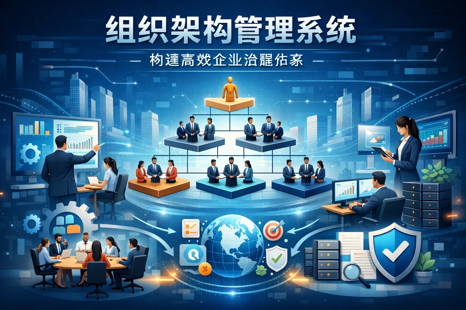 组织架构管理系统：构建高效企业治理体系