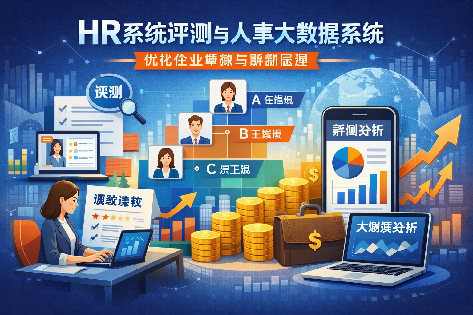 HR系统评测与人事大数据系统：优化企业等级与薪酬管理