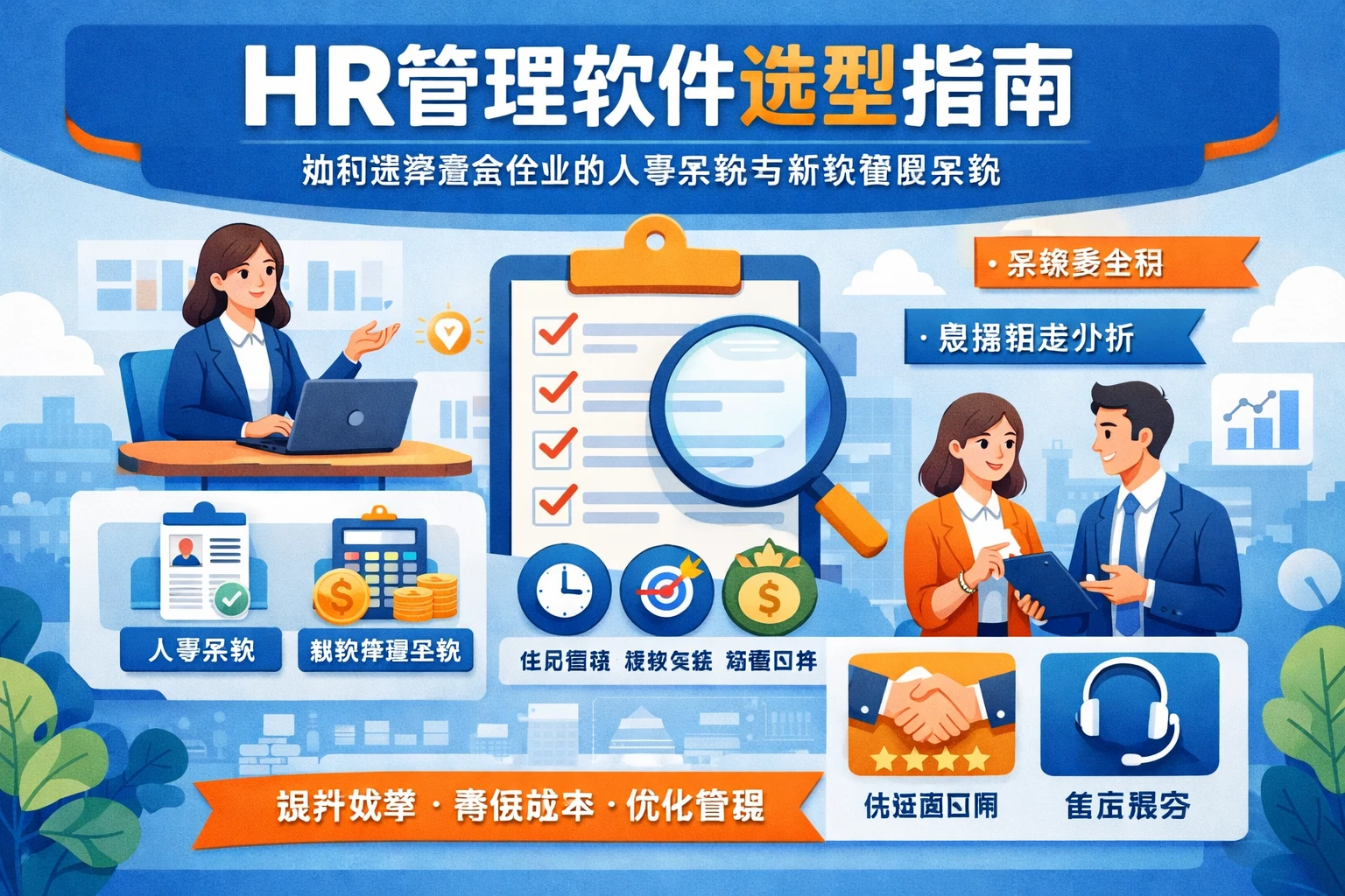 HR管理软件选型指南:如何选择适合企业的人事系统与薪资管理系统