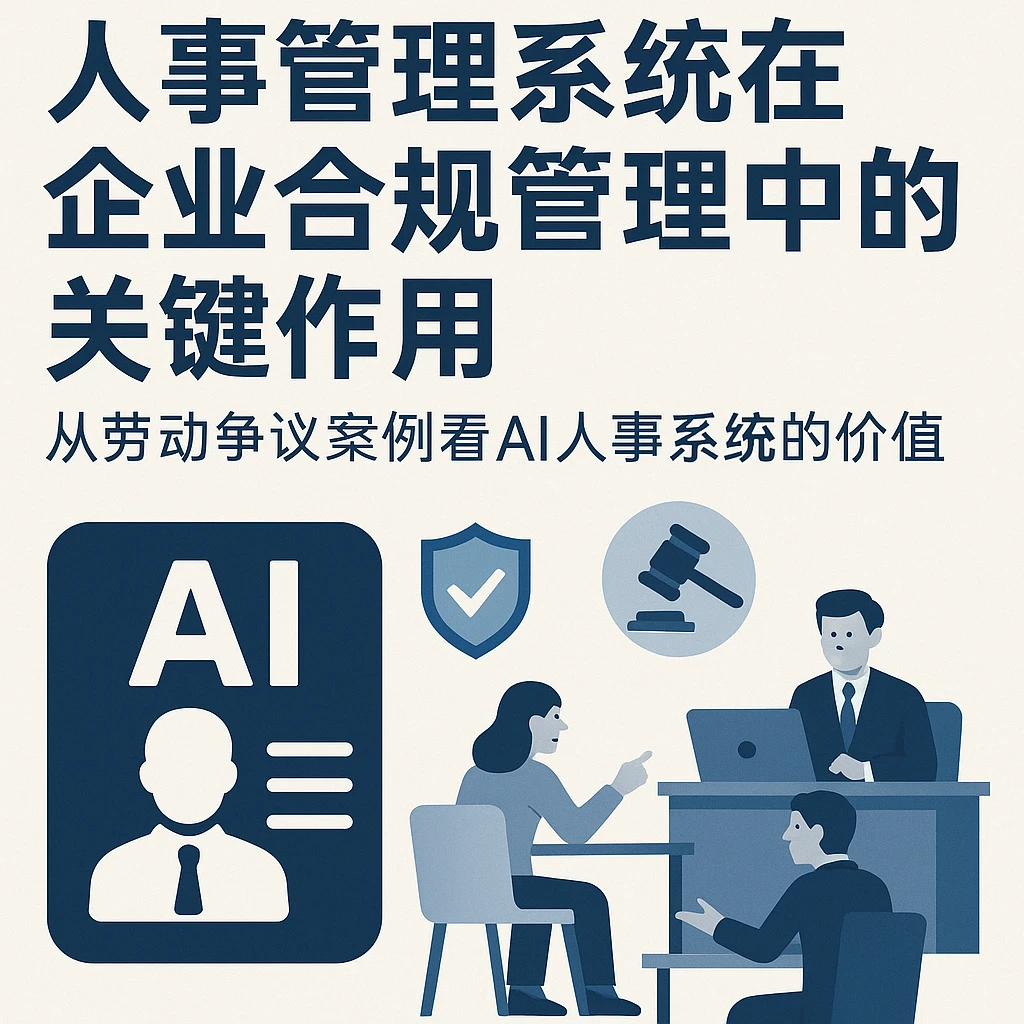 人事管理系统在企业合规管理中的关键作用——从劳动争议案例看AI人事系统的价值