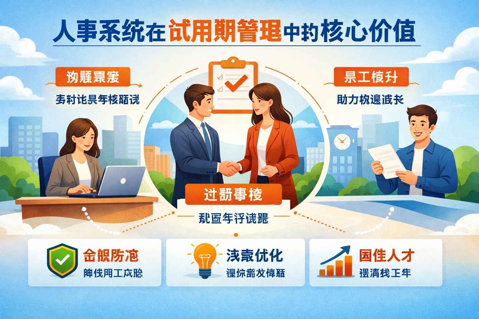 人事系统在试用期管理中的核心价值