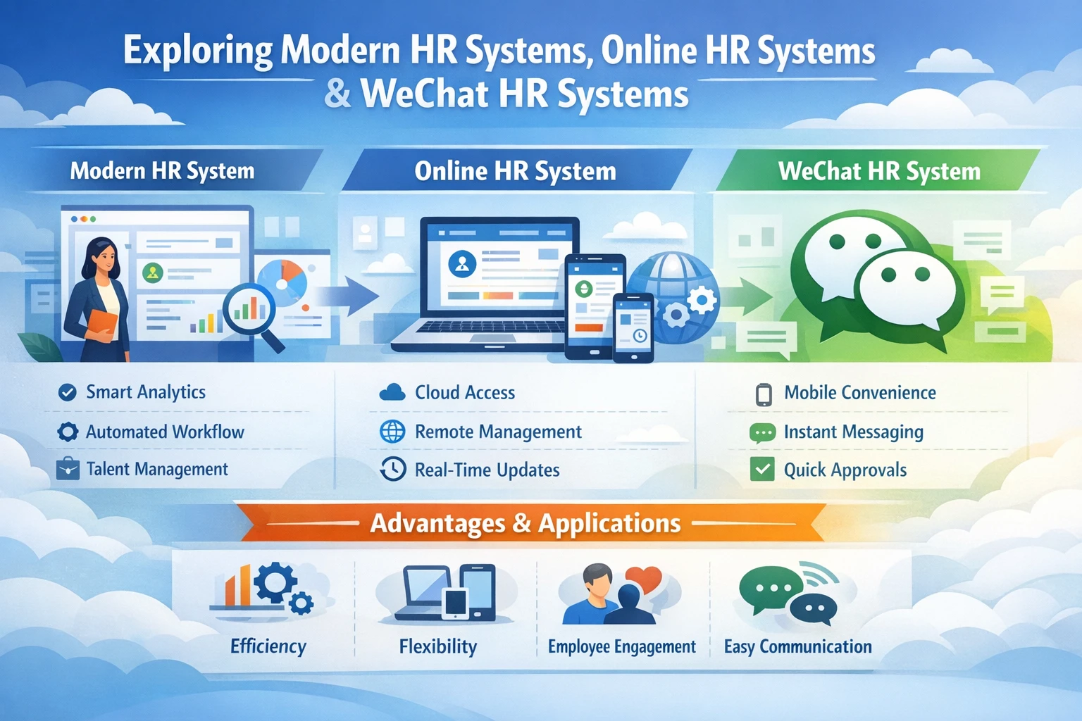 探索现代人事系统、在线人事系统与微信人事系统的关键优势与应用
