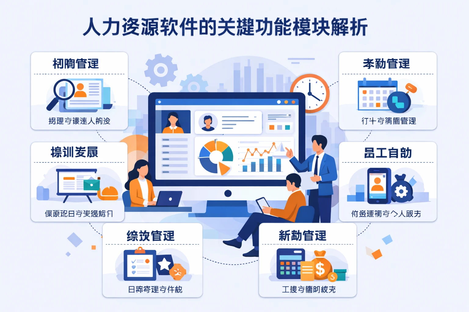 人力资源软件的关键功能模块解析