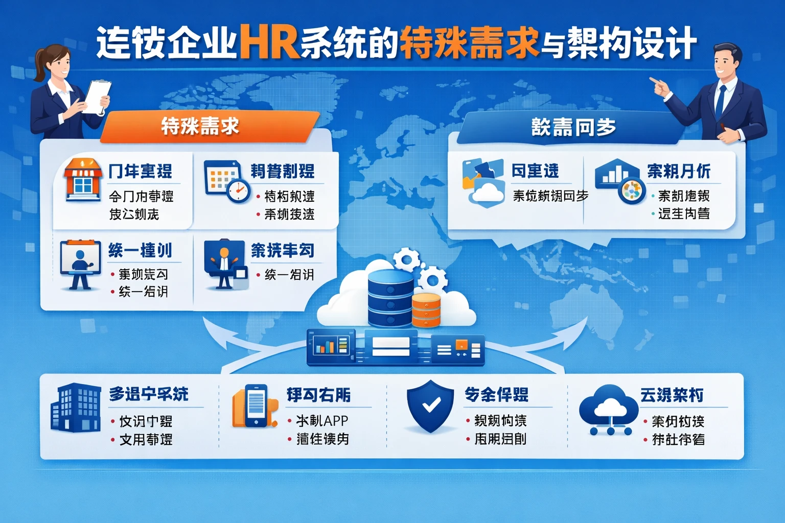 连锁企业HR系统的特殊需求与架构设计