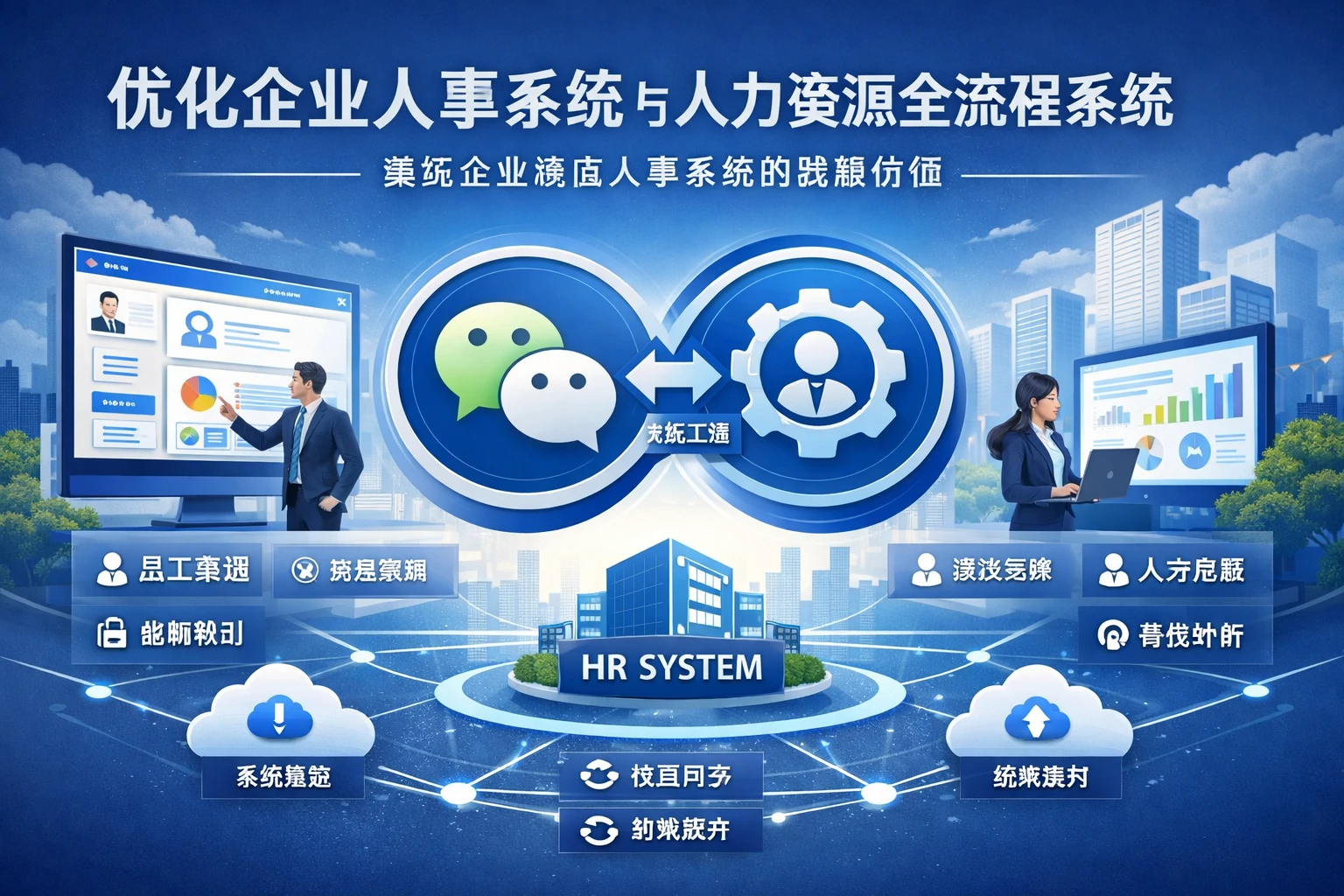 优化企业人事系统与人力资源全流程系统：集成企业微信人事系统的战略价值