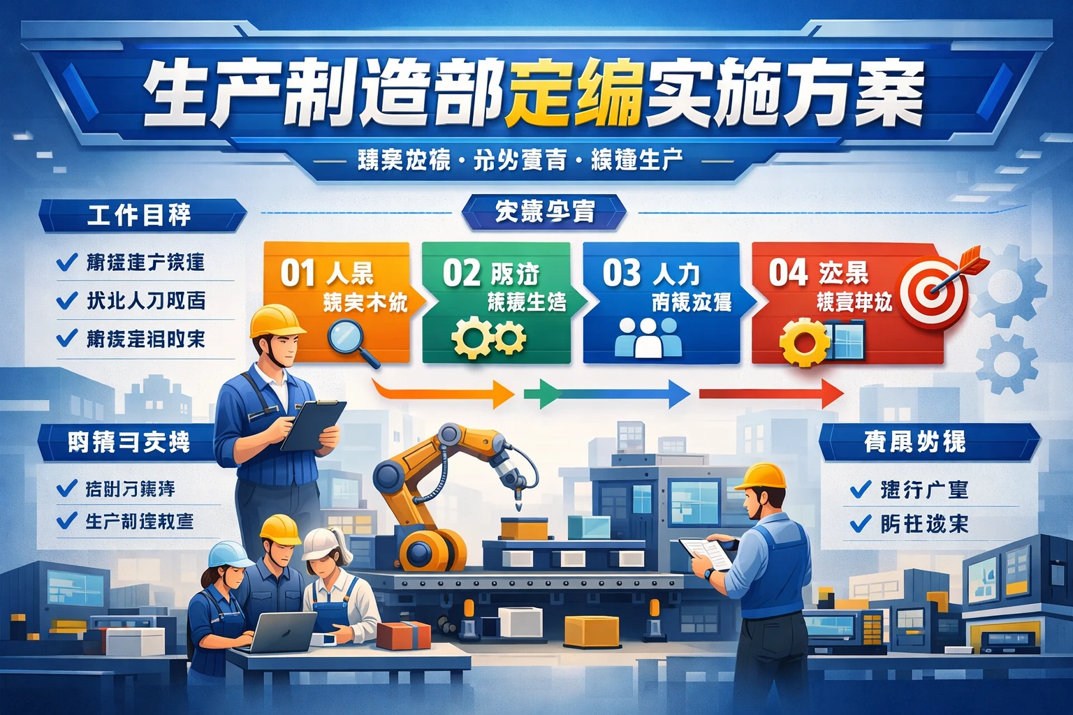 生产制造部定编实施方案