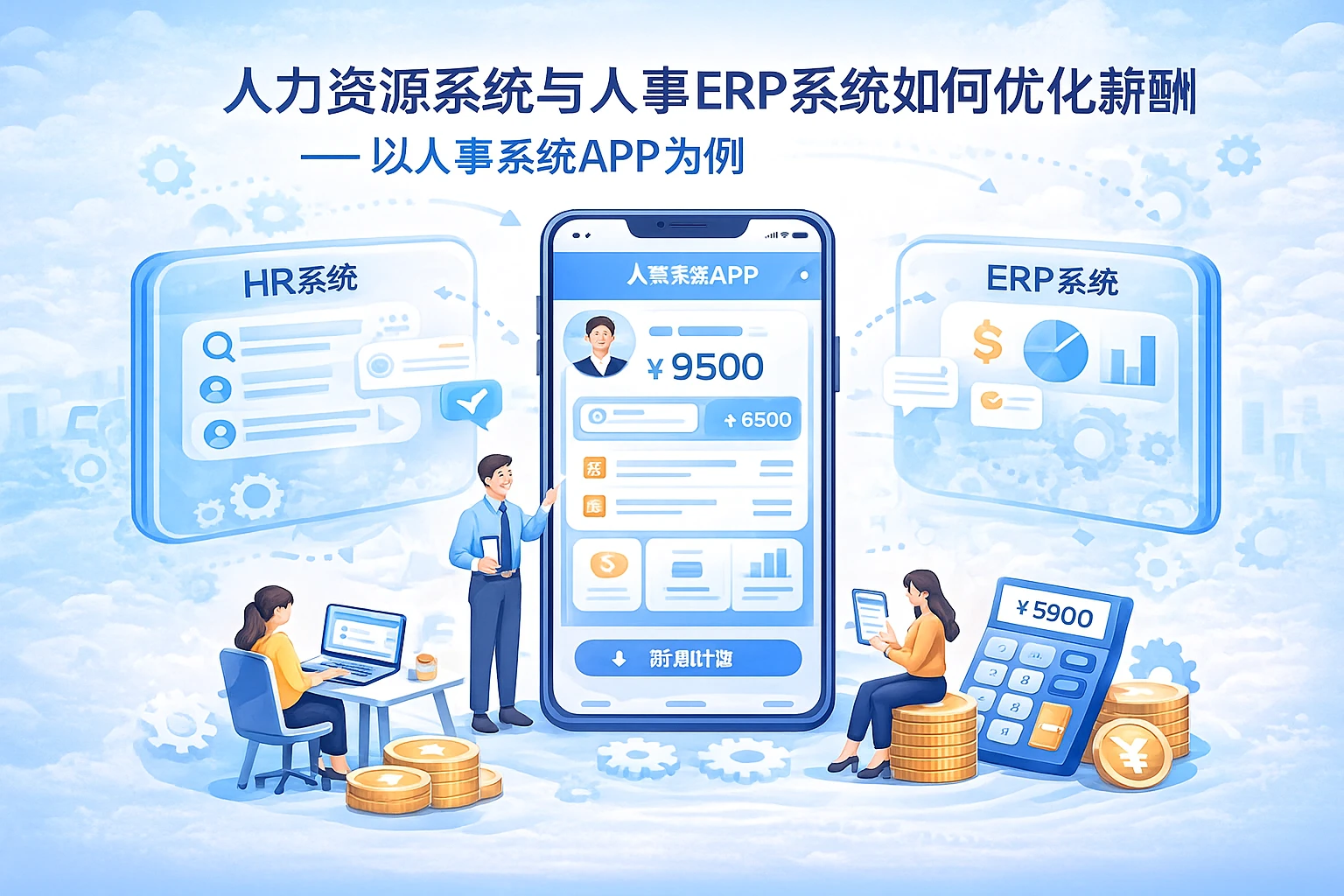 人力资源系统与人事ERP系统如何优化薪酬计算——以人事系统APP为例