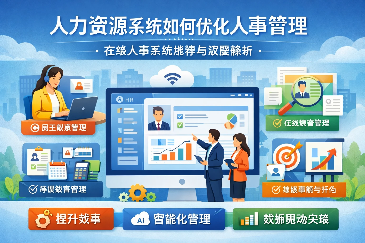 人力资源系统如何优化人事管理：在线人事系统推荐与深度解析
