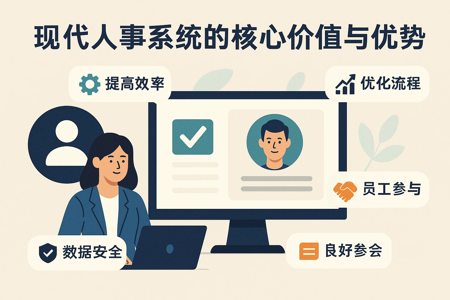现代人事系统的核心价值与优势