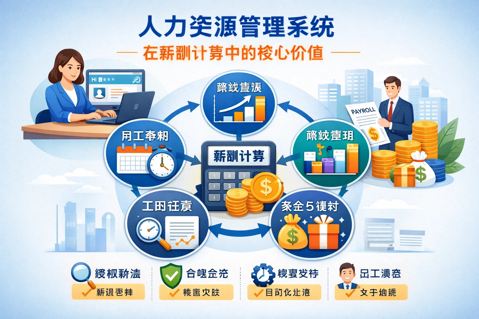 人力资源管理系统在薪酬计算中的核心价值