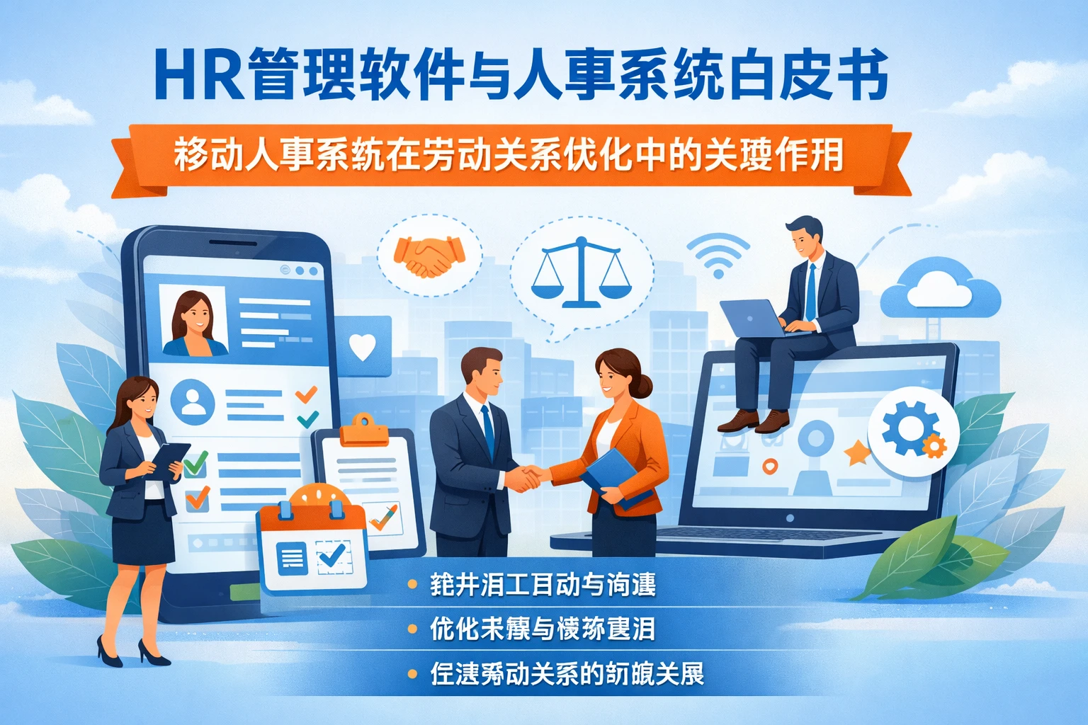 HR管理软件与人事系统白皮书：移动人事系统在劳动关系优化中的关键作用