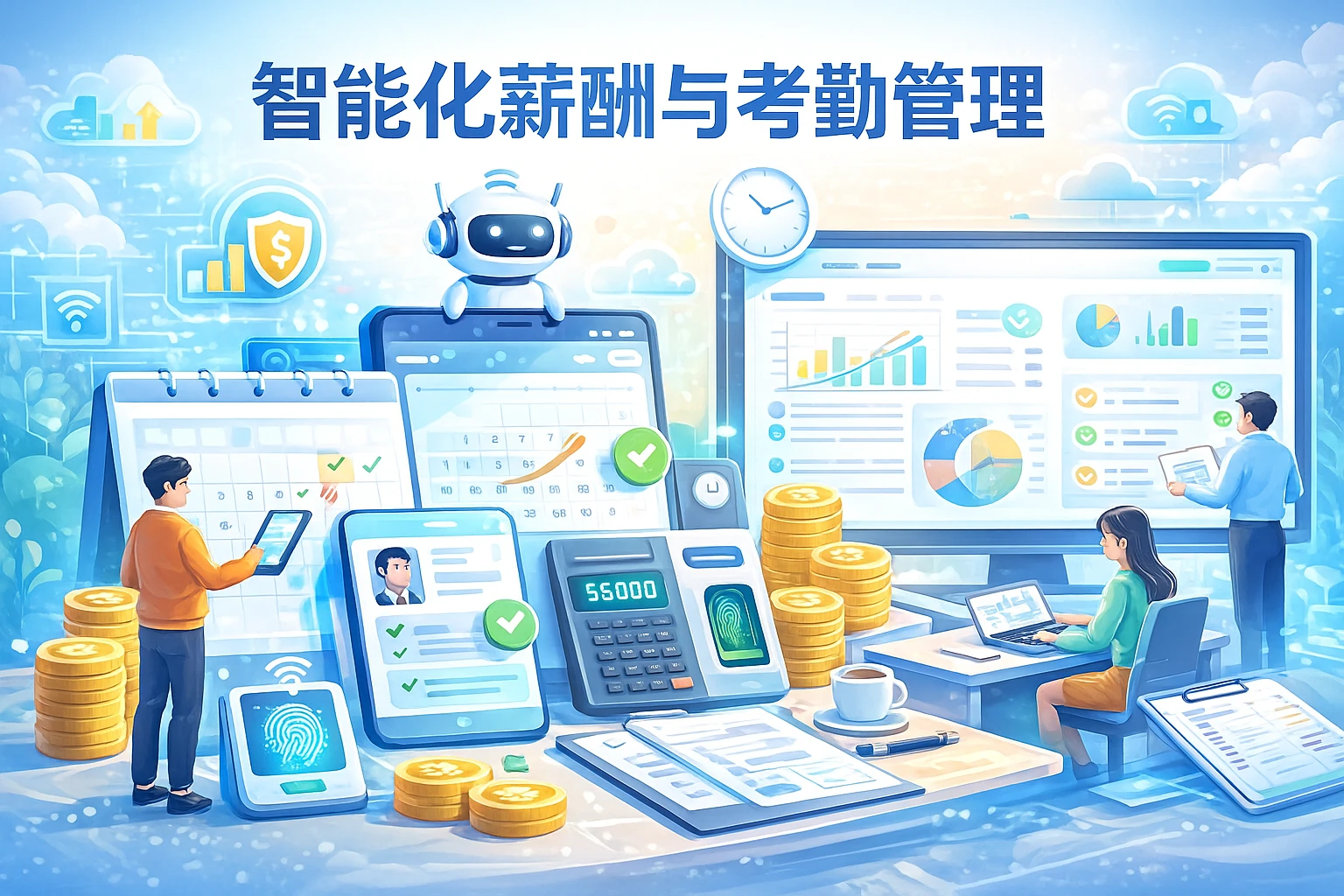 智能化薪酬与考勤管理