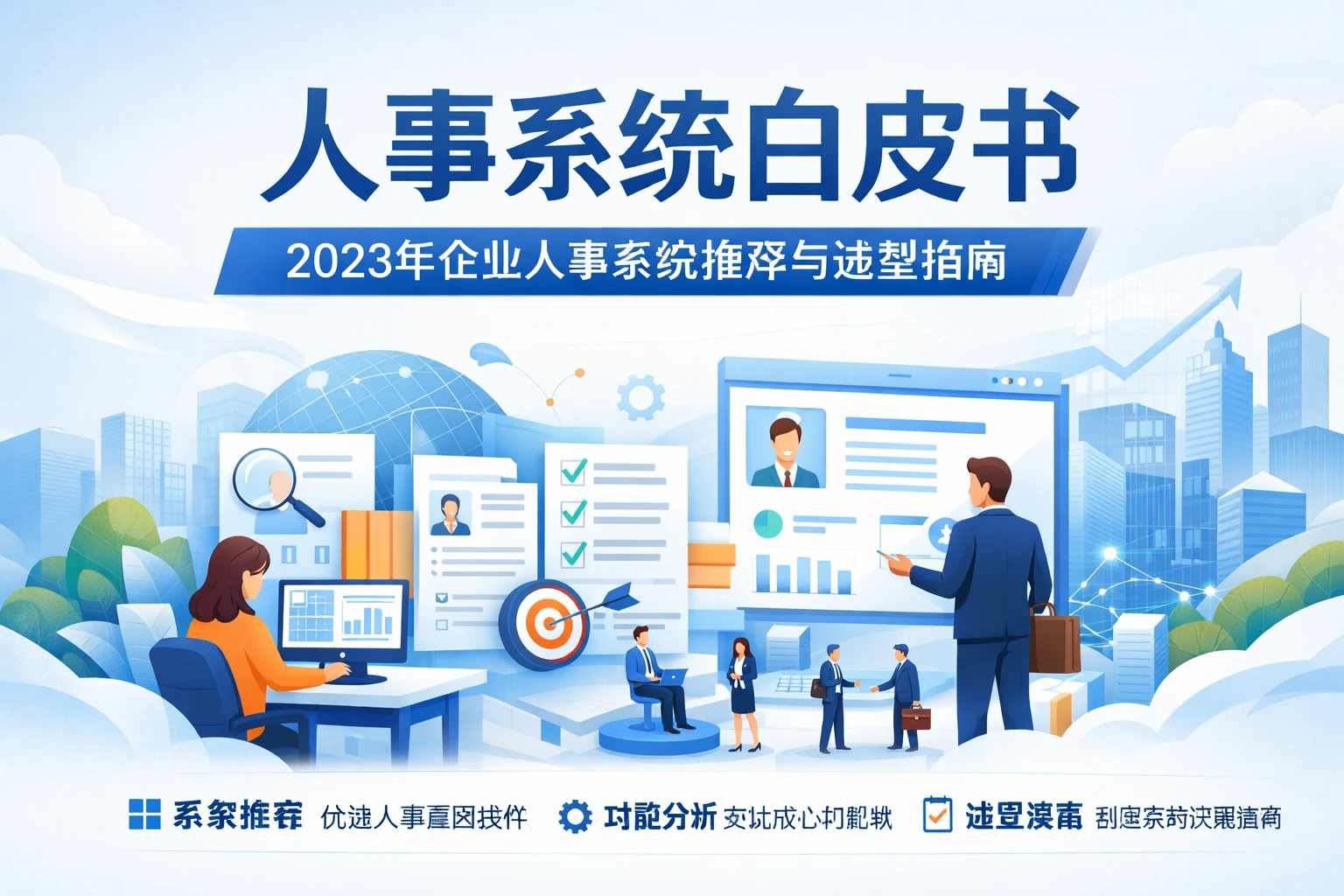 人事系统白皮书:2023年企业人事系统推荐与选型指南