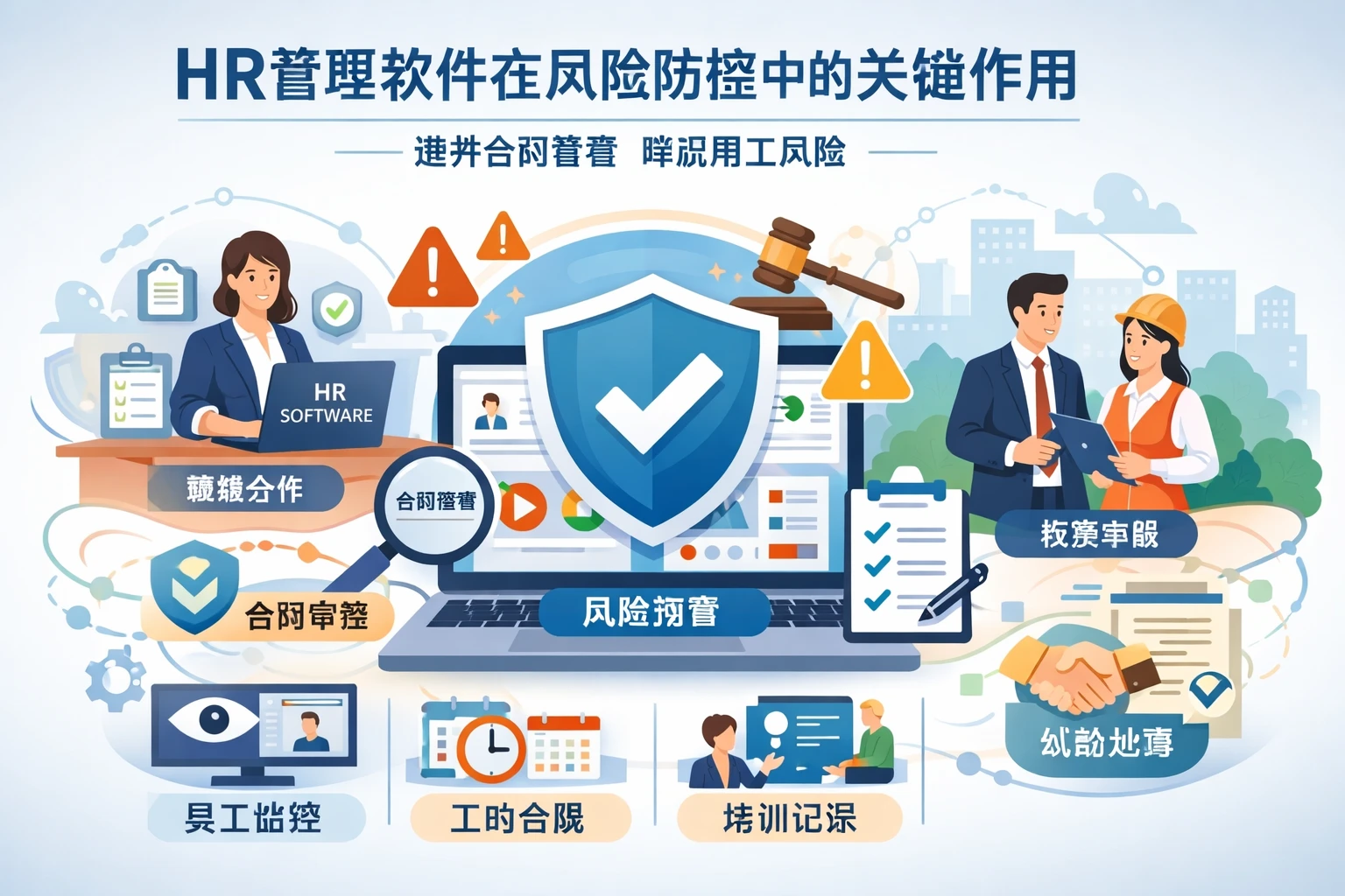 HR管理软件在风险防控中的关键作用