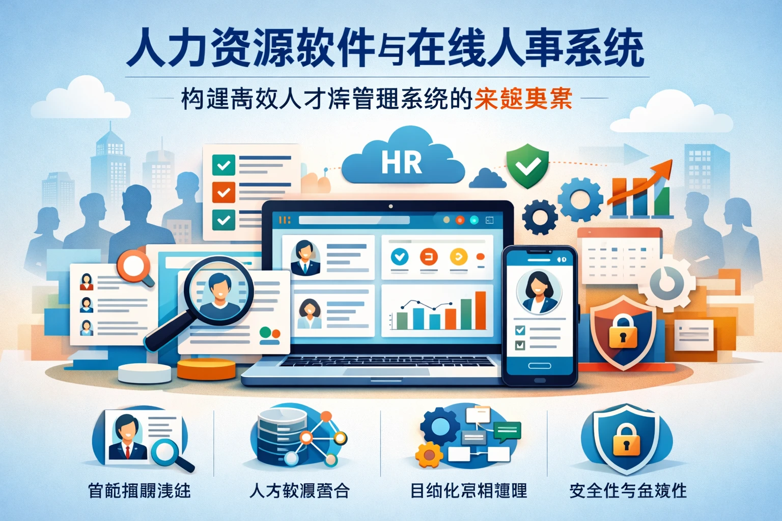 人力资源软件与在线人事系统:构建高效人才库管理系统的关键要素
