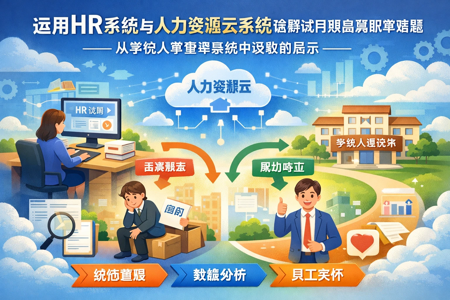运用HR系统与人力资源云系统破解试用期高离职率难题——从学校人事管理系统中汲取的启示