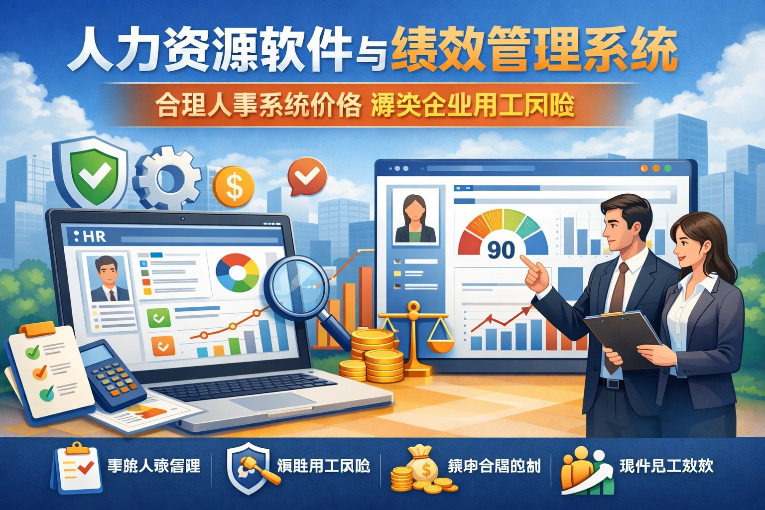 人力资源软件与绩效管理系统：合理人事系统价格解决企业用工风险