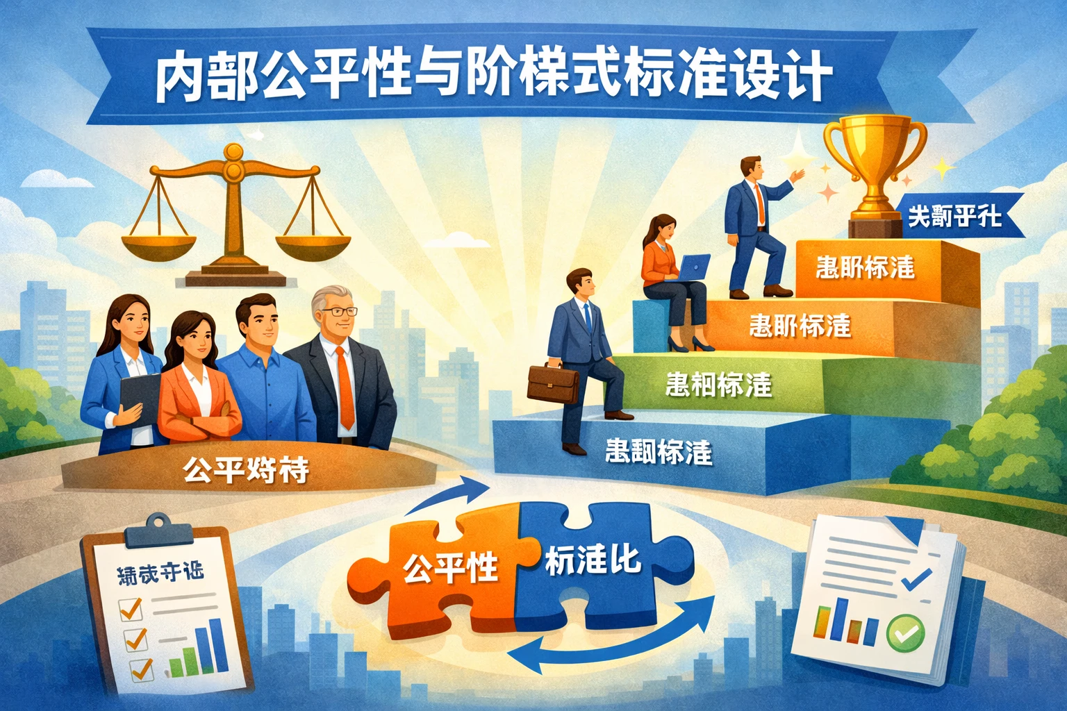 内部公平性与阶梯式标准设计