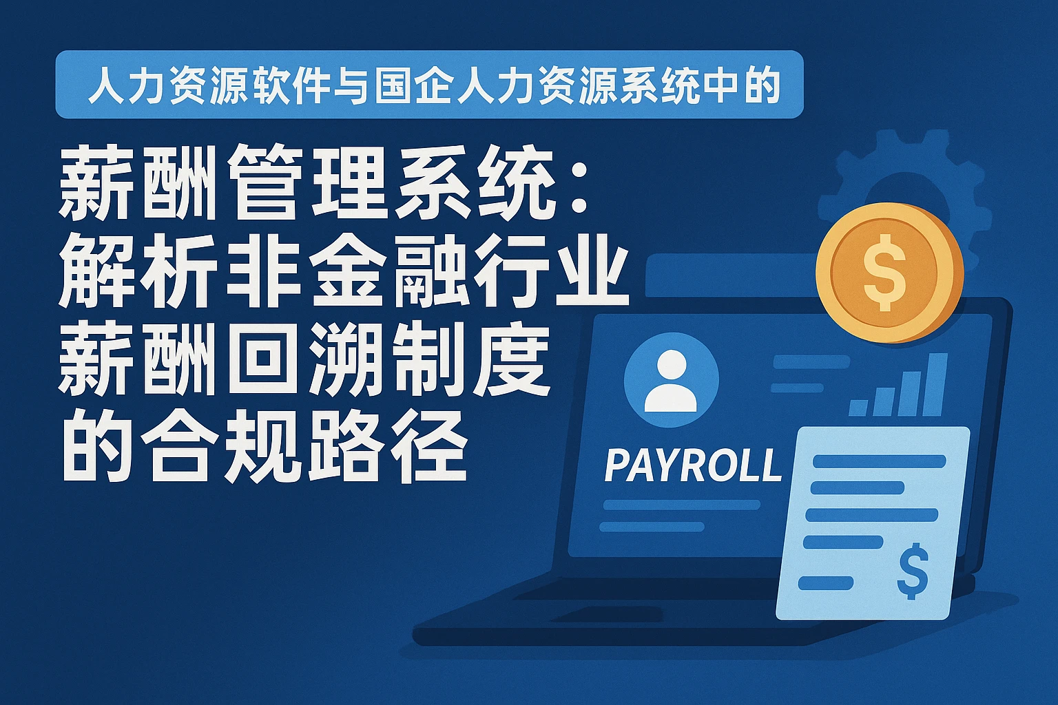 人力资源软件与国企人力资源系统中的薪酬管理系统：解析非金融行业薪酬回溯制度的合规路径