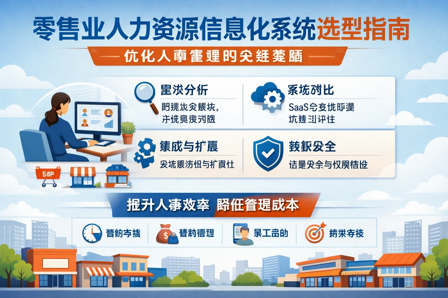 零售业人力资源信息化系统选型指南：优化人事管理的关键策略
