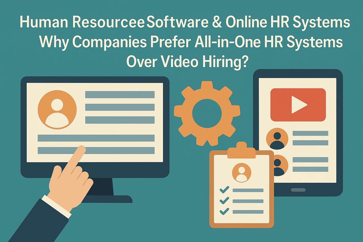 人力资源软件与在线人事系统：为什么企业更青睐全模块人事系统而非短视频招聘？