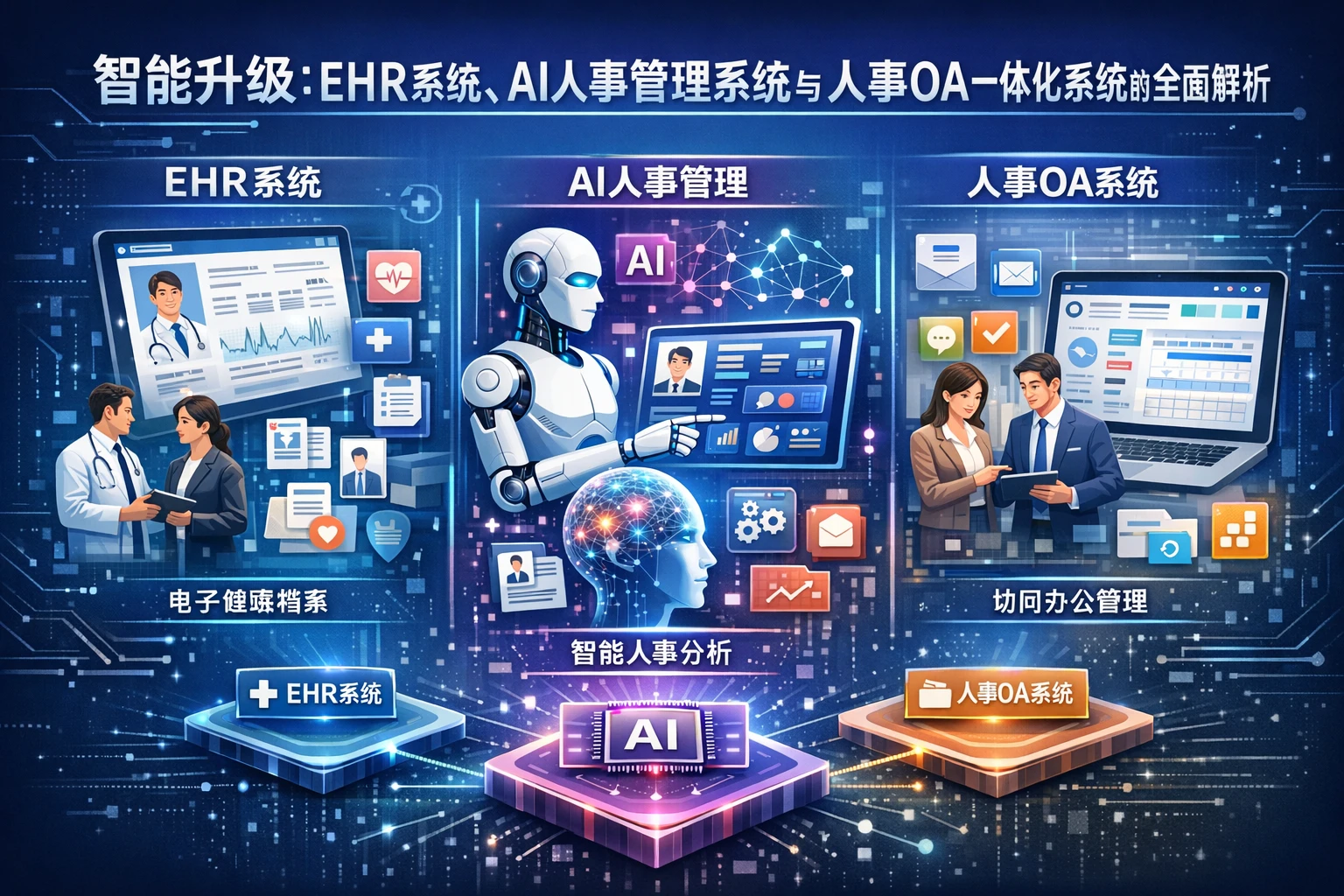 智能升级：ehr系统、AI人事管理系统与人事OA一体化系统的全面解析