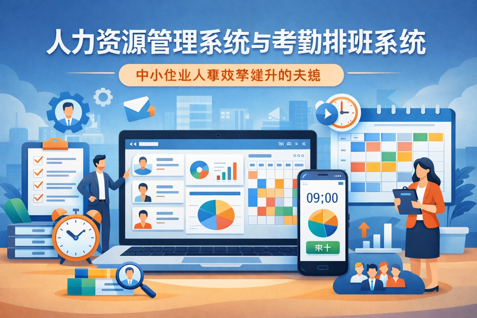 人力资源管理系统与考勤排班系统:中小企业人事效率提升的关键