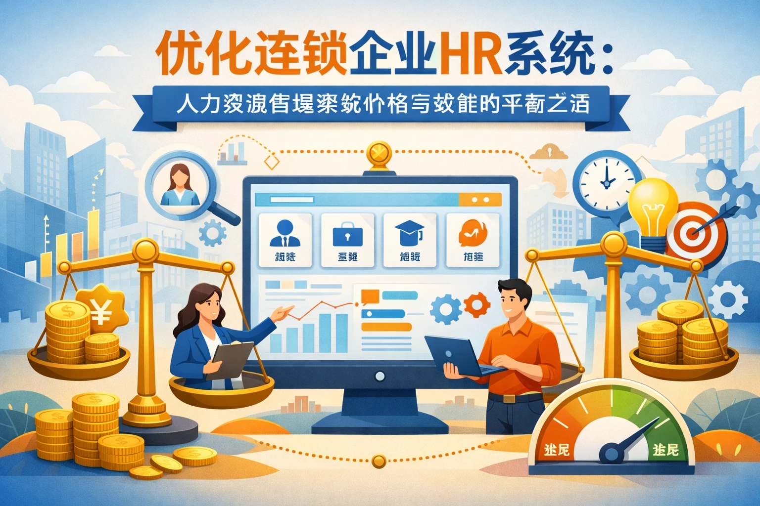 优化连锁企业HR系统:人力资源管理系统价格与效能的平衡之道