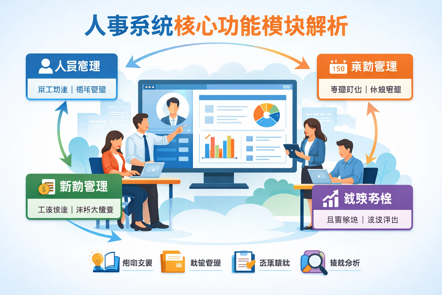 人事系统核心功能模块解析