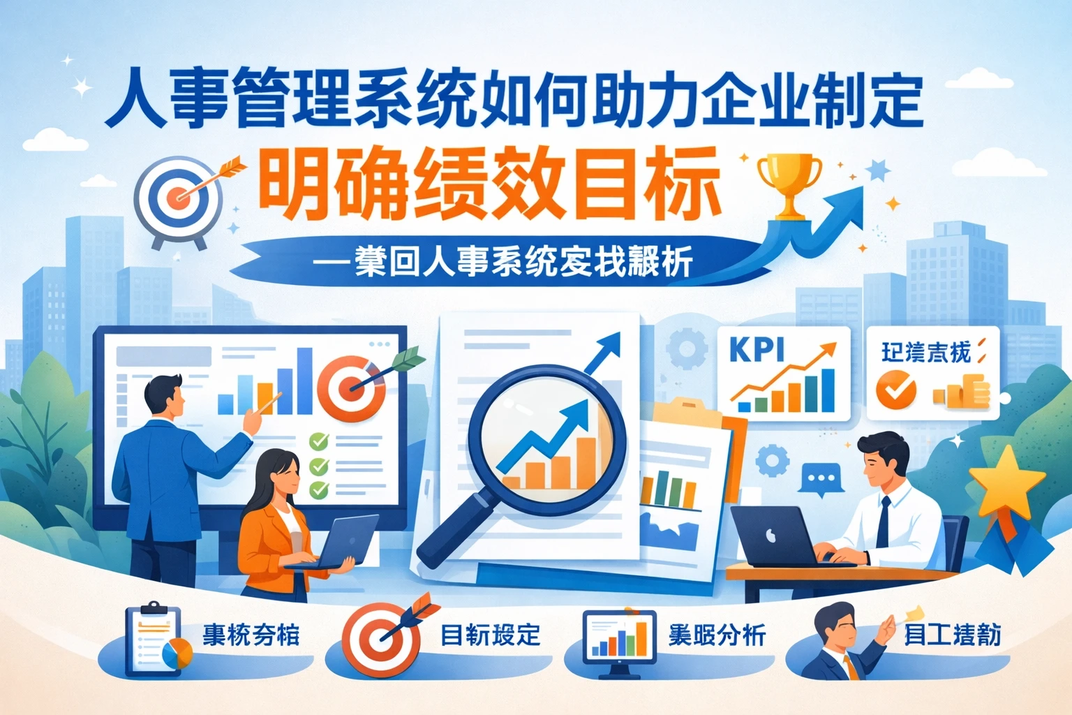 人事管理系统如何助力企业制定明确绩效目标——集团人事系统实战解析