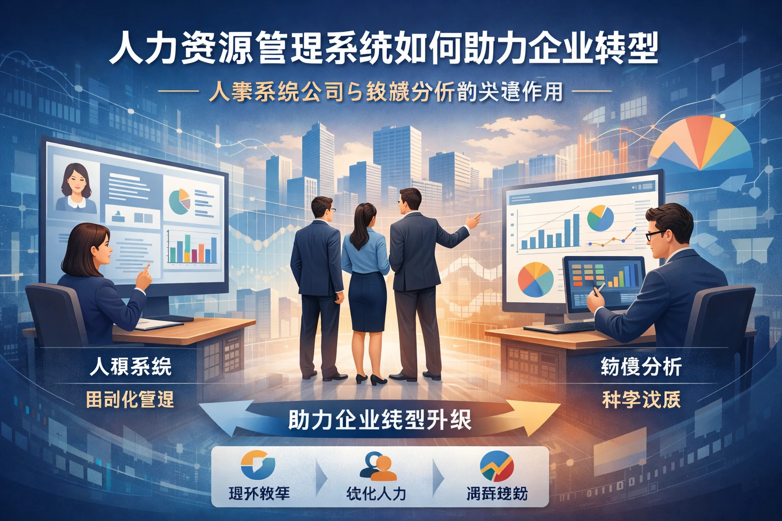 人力资源管理系统如何助力企业转型——人事系统公司与数据分析的关键作用