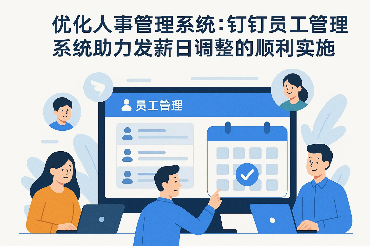 优化人事管理系统：钉钉员工管理系统助力发薪日调整的顺利实施