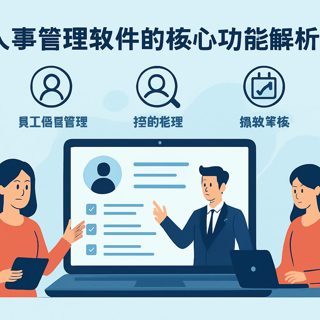 人事管理软件的核心功能解析