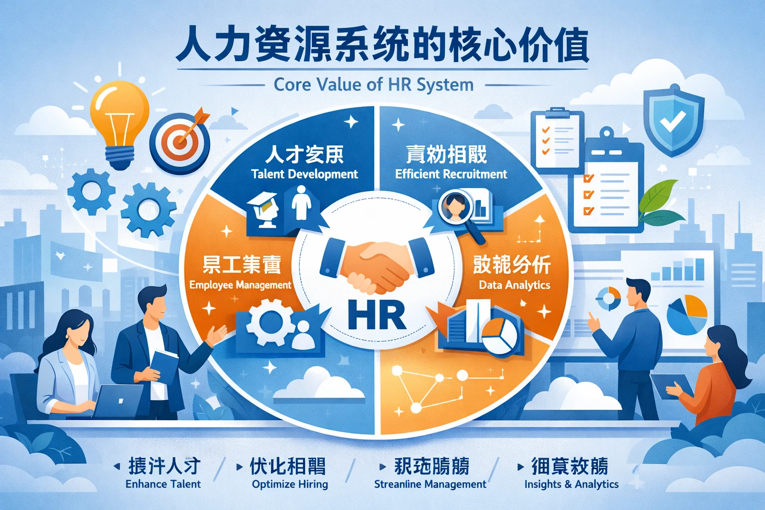 人力资源系统的核心价值