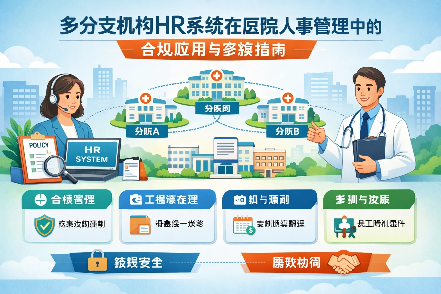 多分支机构HR系统在医院人事管理中的合规应用与实操指南