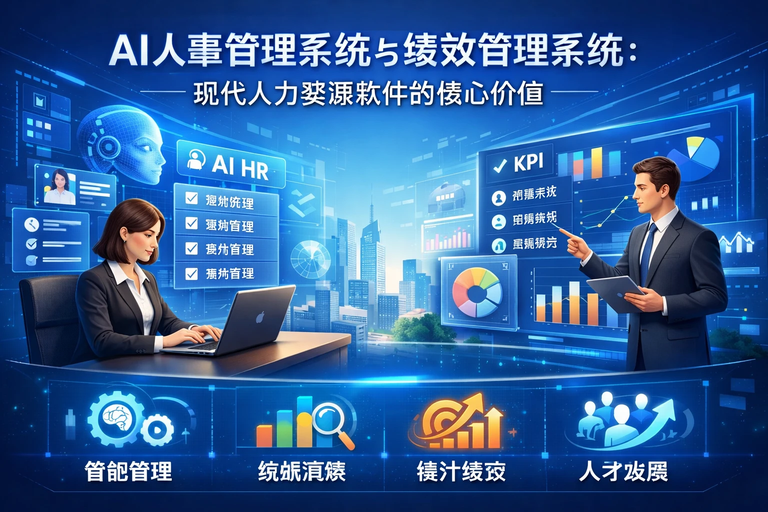 AI人事管理系统与绩效管理系统:现代人力资源软件的核心价值