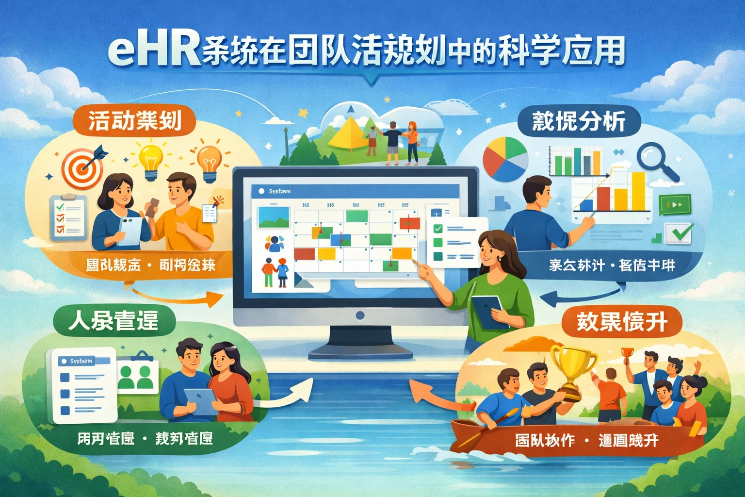eHR系统在团队活动规划中的科学应用