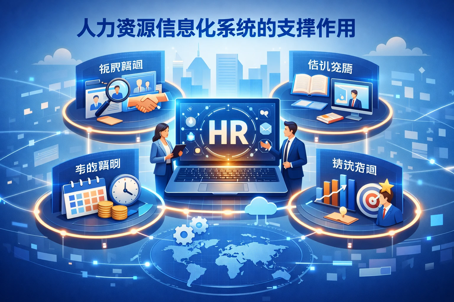 人力资源信息化系统的支撑作用