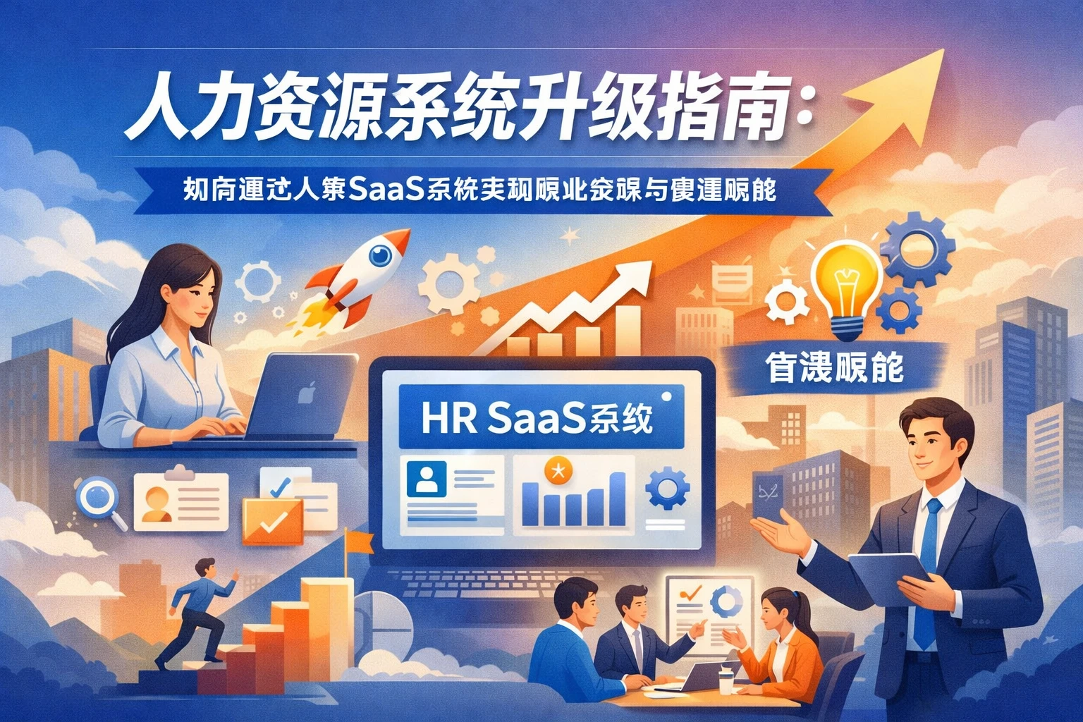 人力资源系统升级指南:如何通过人事SaaS系统实现职业突破与管理赋能