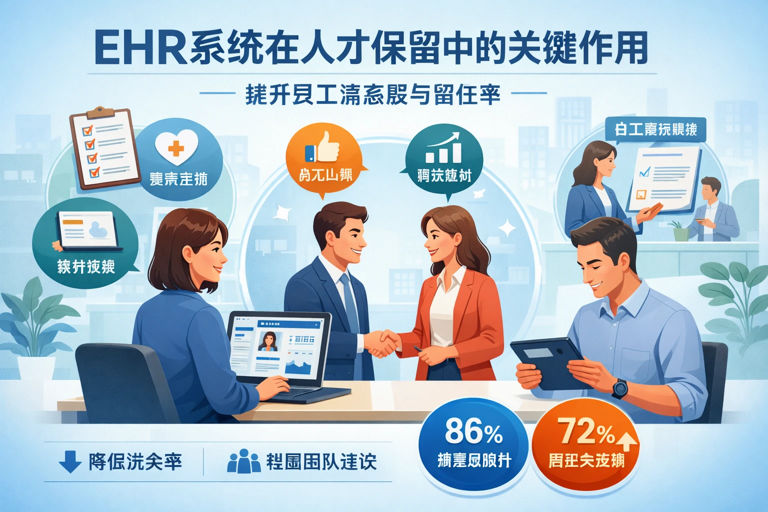 ehr系统在人才保留中的关键作用