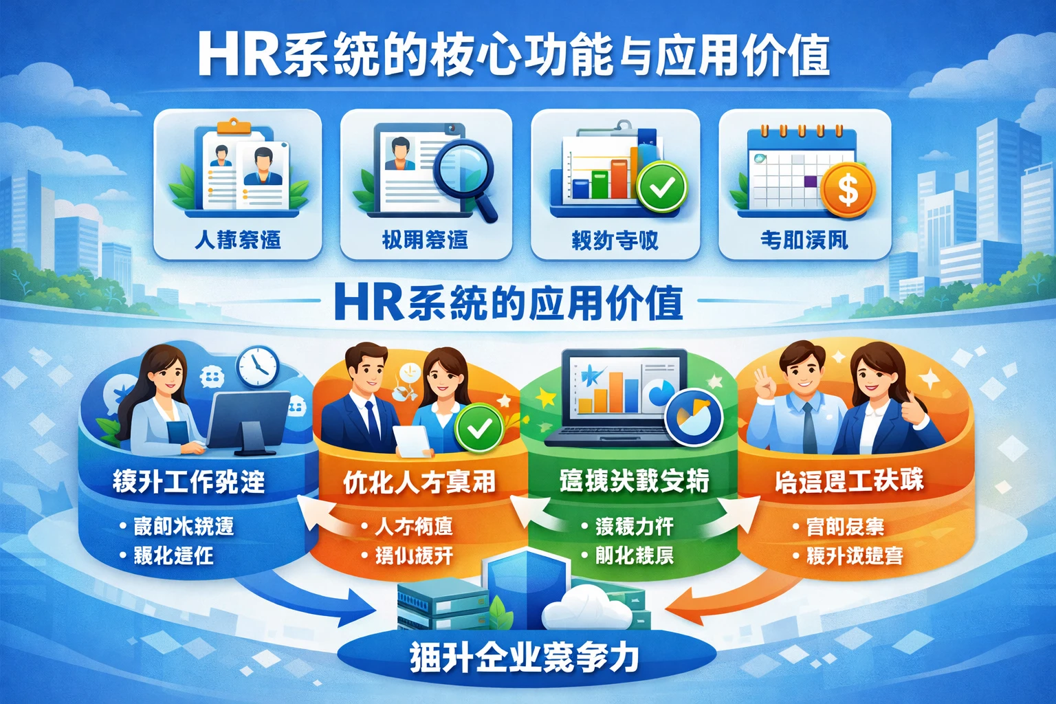 HR系统的核心功能与应用价值