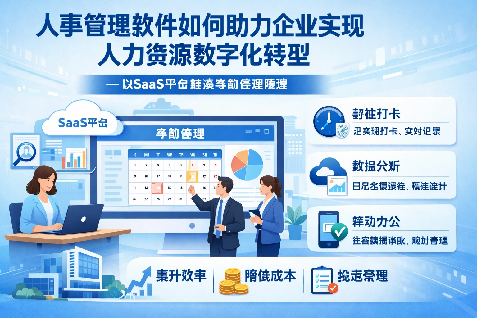 人事管理软件如何助力企业实现人力资源数字化转型——以SaaS平台解决考勤管理难题