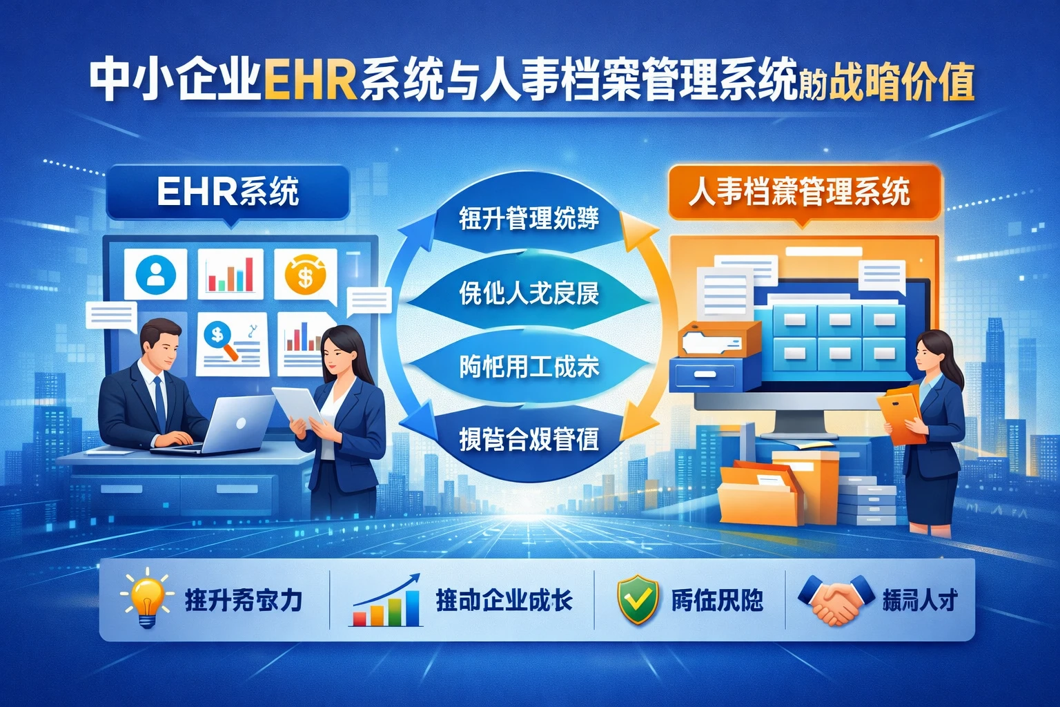 中小企业ehr系统与人事档案管理系统的战略价值