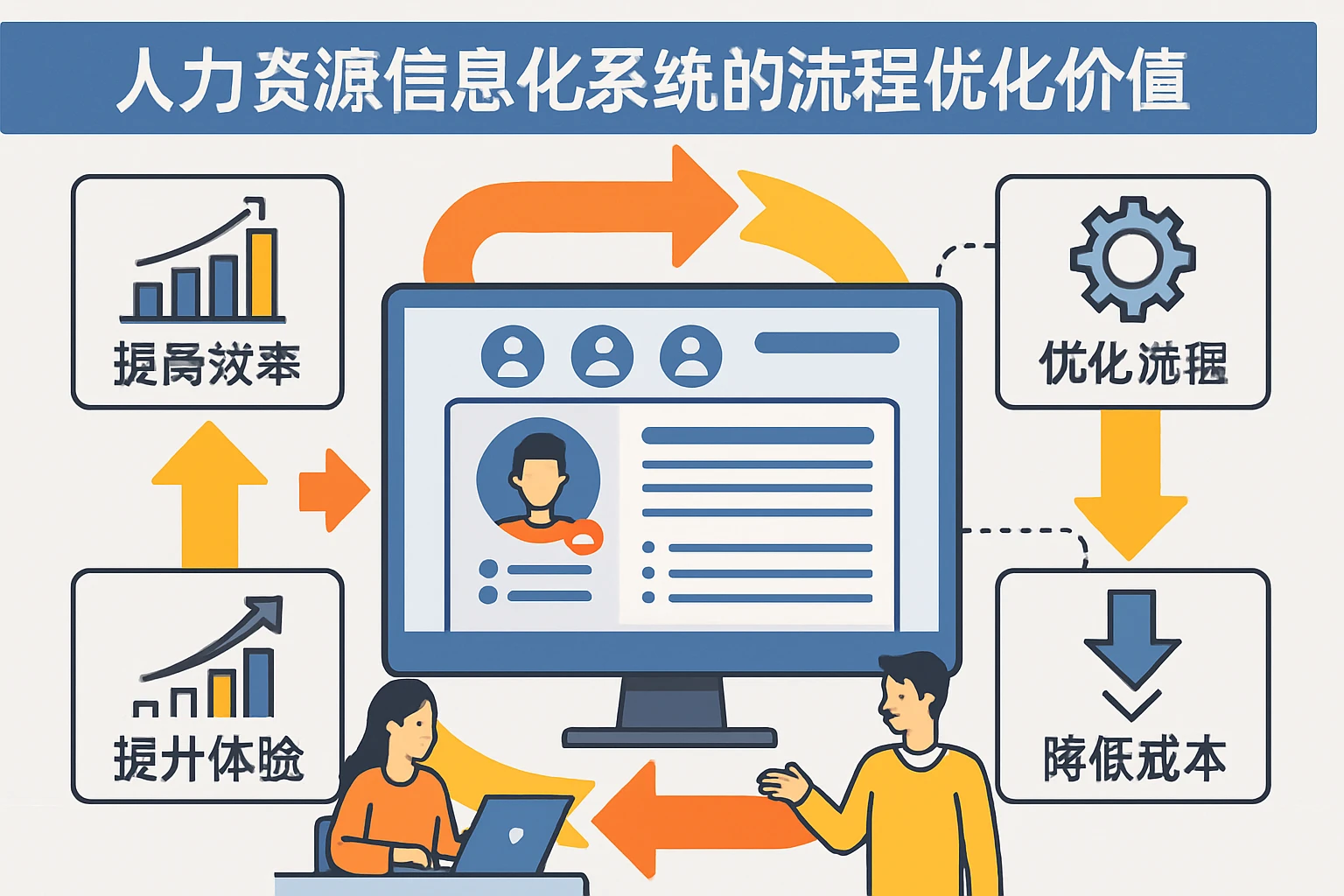 人力资源信息化系统的流程优化价值