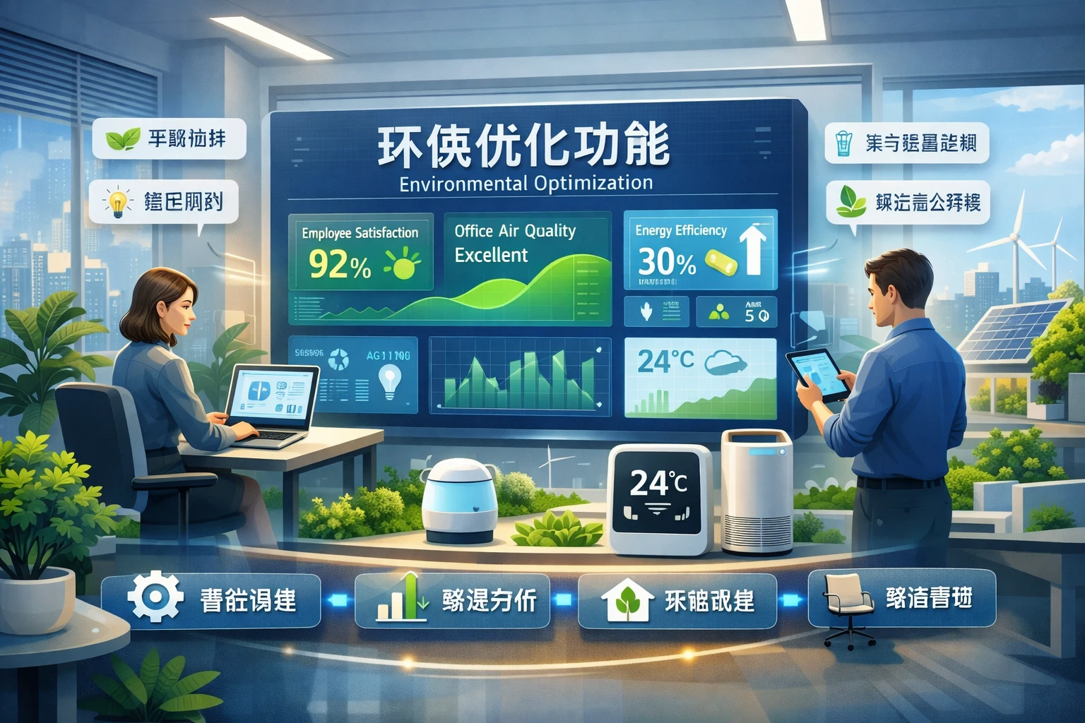 智能化人事管理系统的环境优化功能