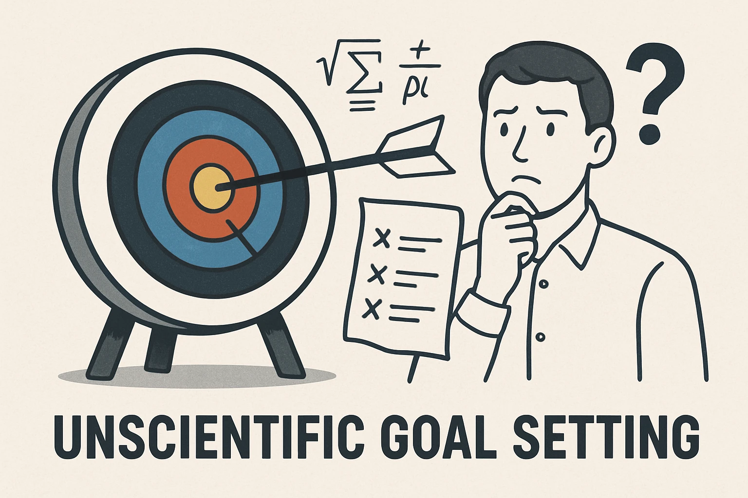 目标设定缺乏科学性