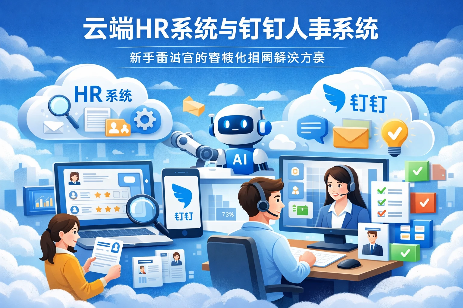 云端HR系统与钉钉人事系统：新手面试官的智能化招聘解决方案