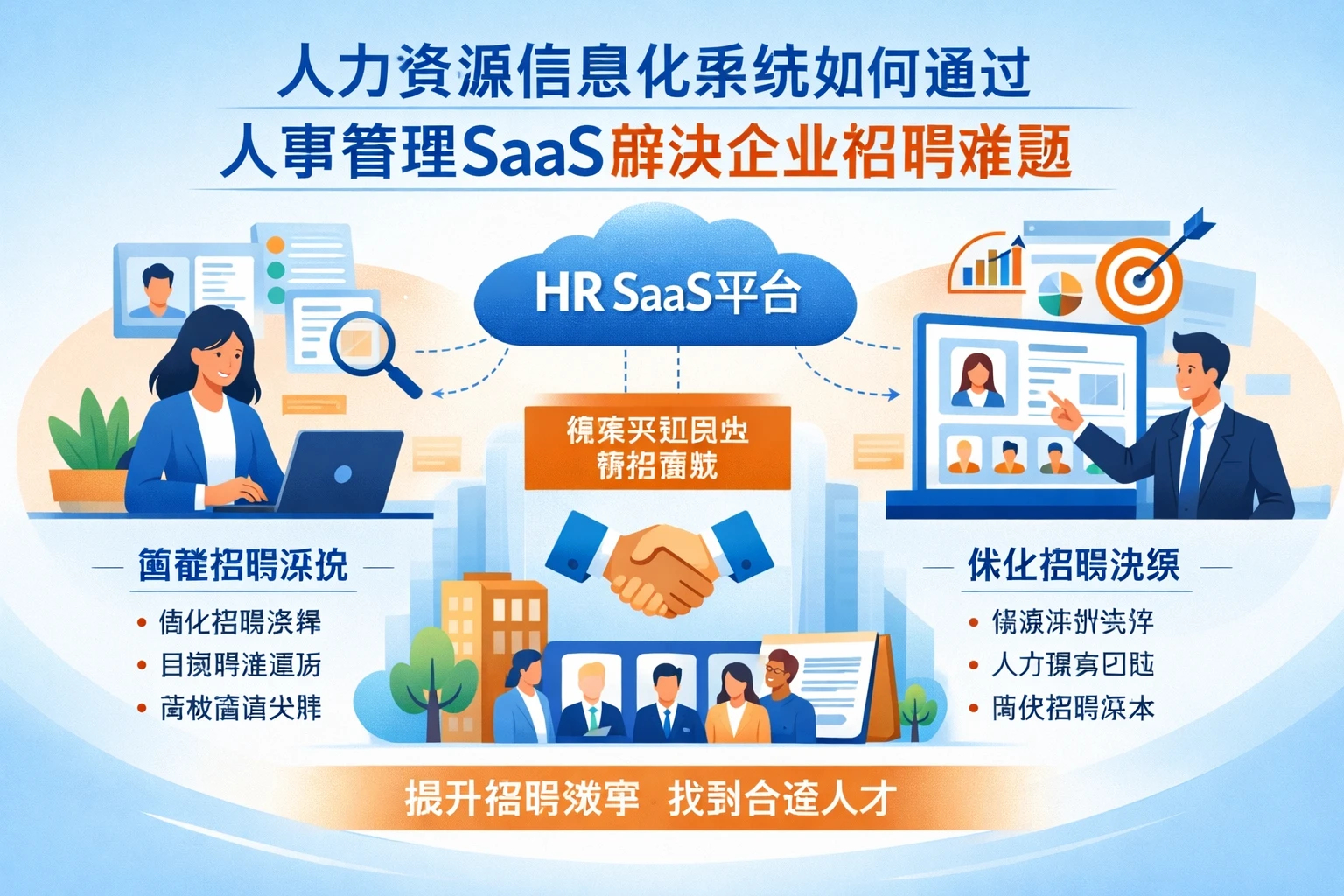 人力资源信息化系统如何通过人事管理SaaS解决企业招聘难题