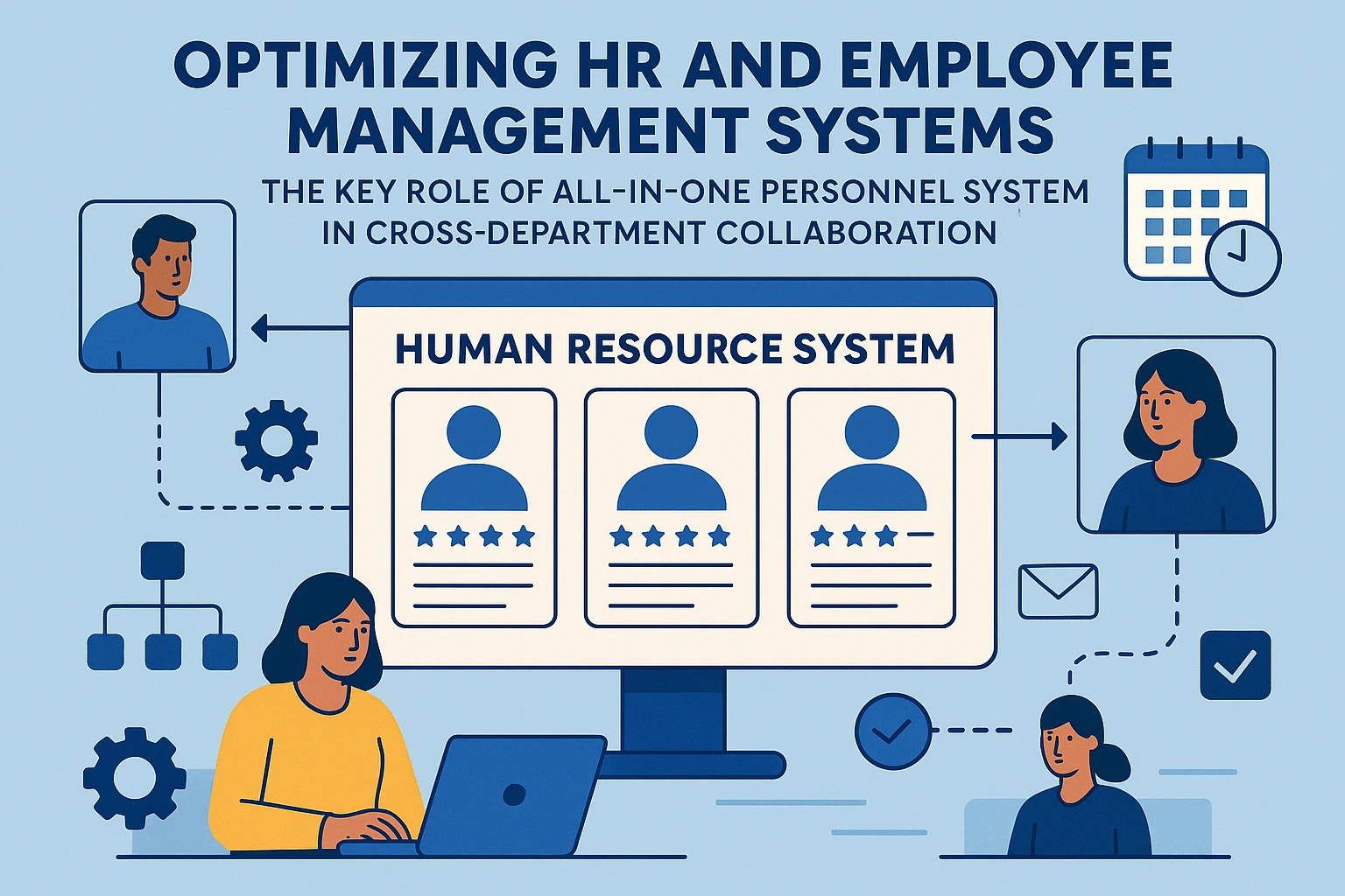优化人力资源系统与员工管理系统：全模块人事系统在跨部门协作中的关键作用