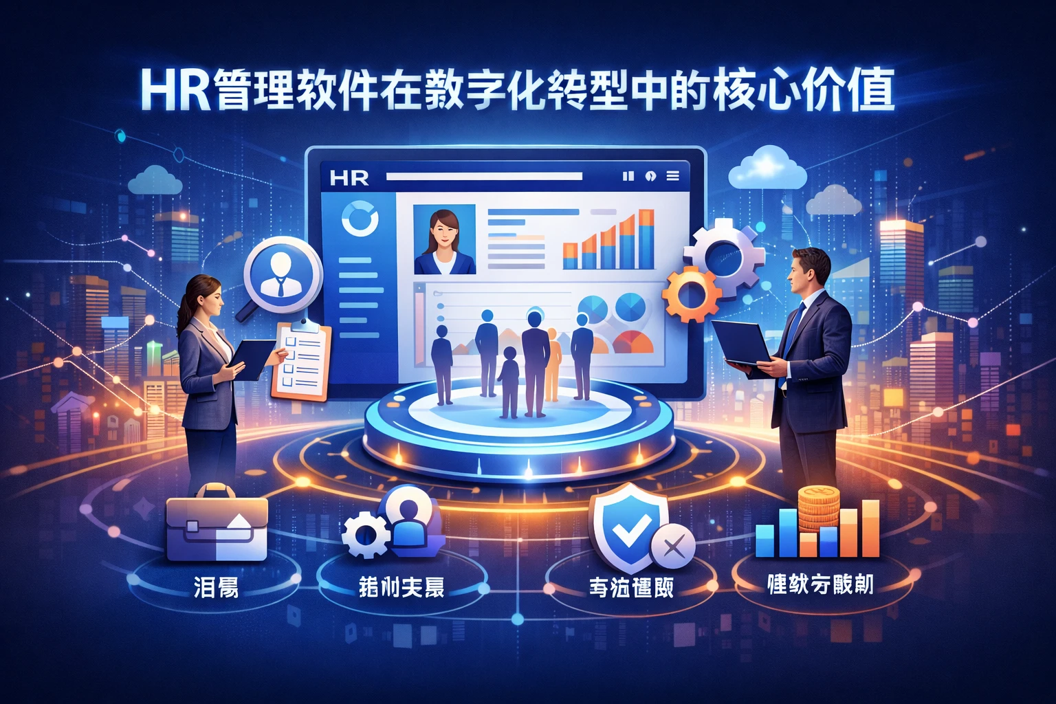 HR管理软件在数字化转型中的核心价值